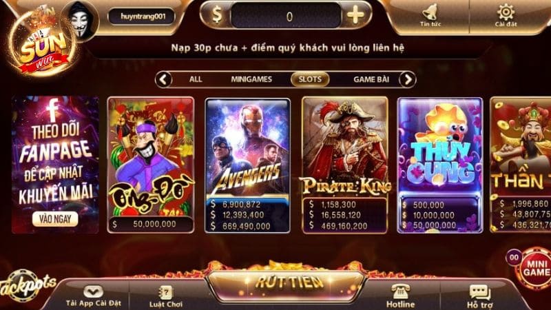 Đôi nét về game nổ hũ Pirate King SunWin